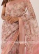 Light Pink Designer Saree